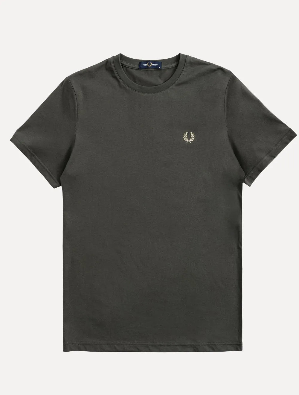 Camiseta Fred Perry Masculina Regular Powder Laurel Graphic Verde