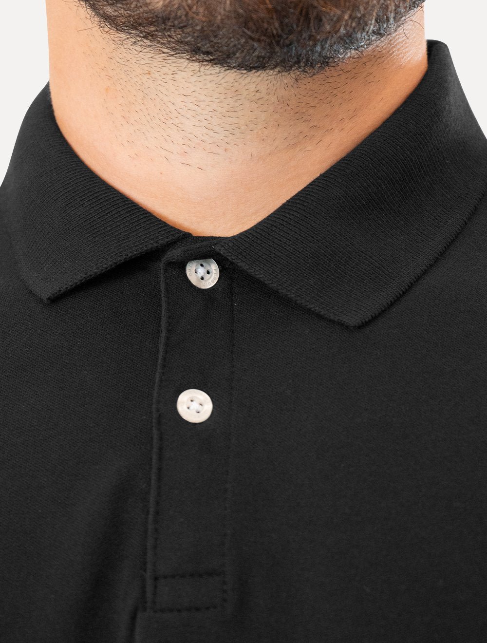 Polo Original Penguin Masculina Piquet Classic Preta