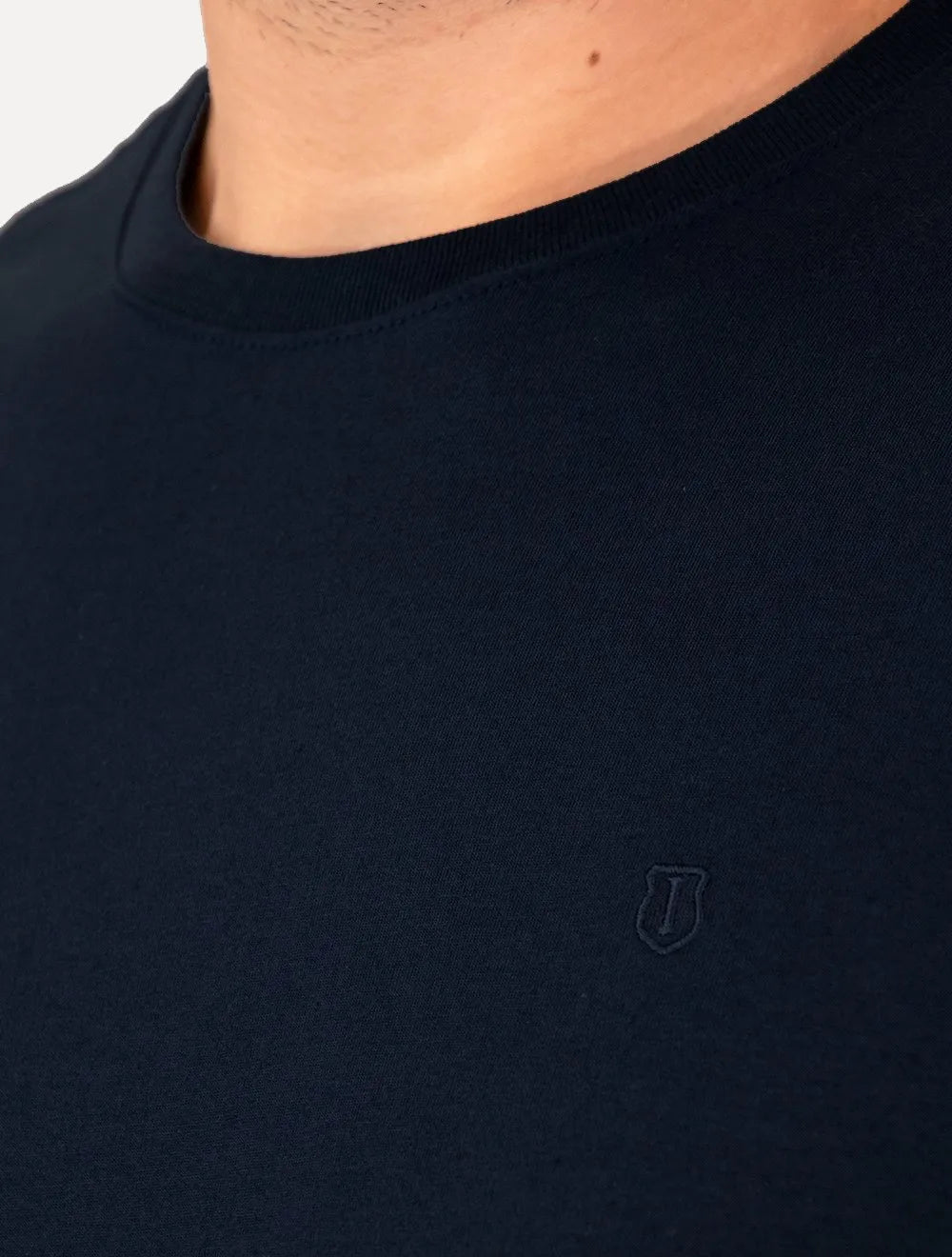 Camiseta Individual Masculina Comfort Icon Azul Marinho