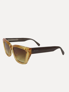 Óculos Reserva de Sol Masculino Groove Thin Yellow Lens Amarelo