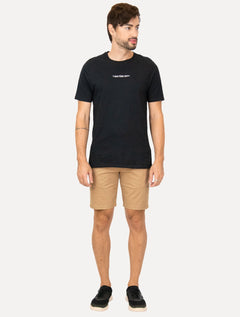 Bermuda Tommy Hilfiger Masculina Sarja Brooklyn 9in Cáqui