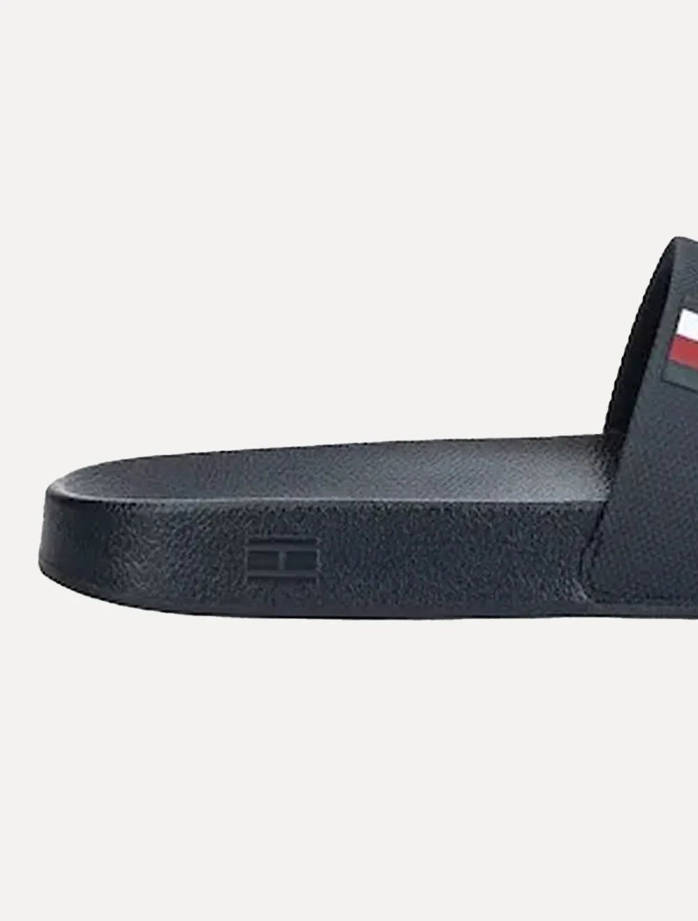Chinelo Tommy Hilfiger Corp. Textured Pool Slide Azul Marinho