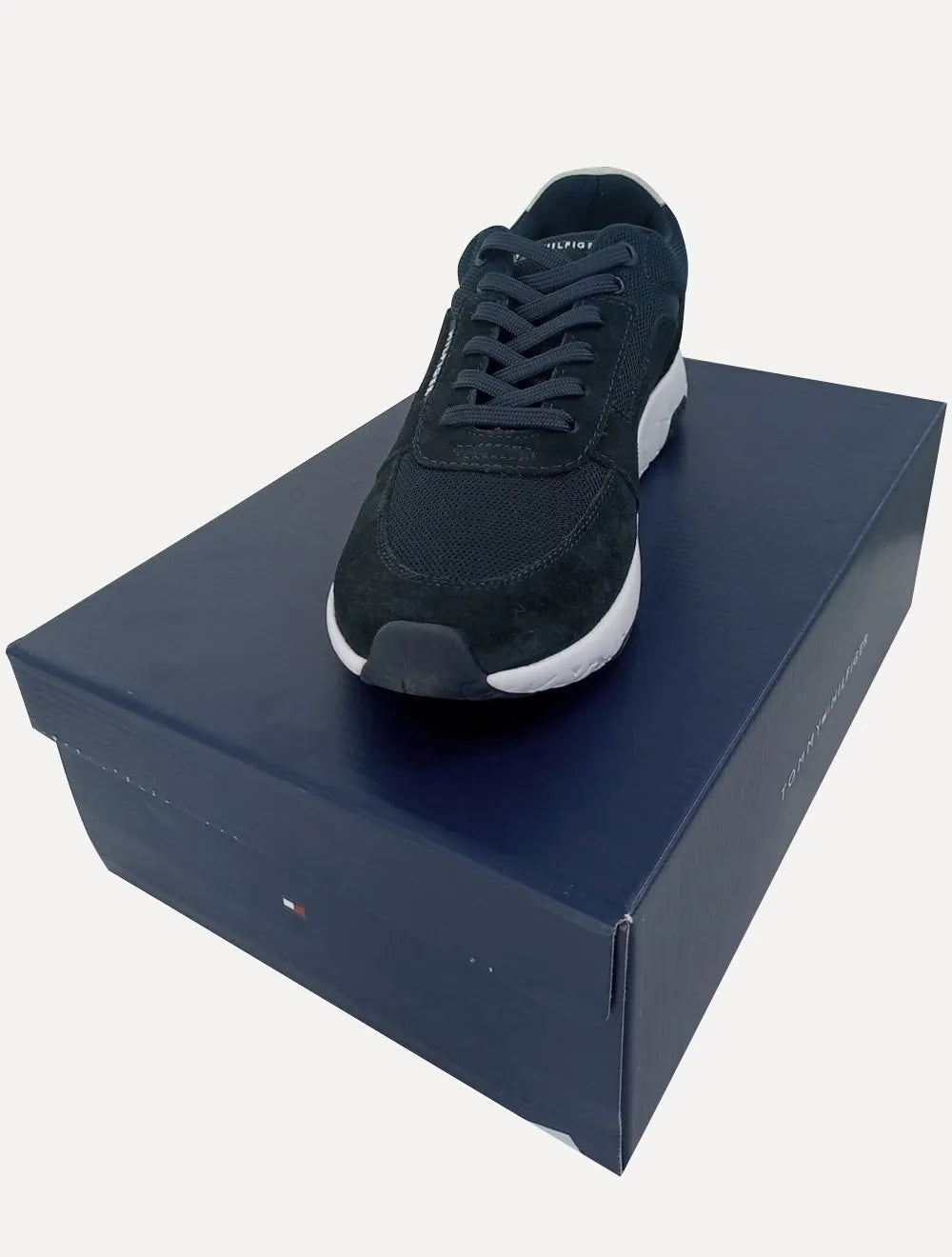 Tênis Tommy Hilfiger Masculino Tevo 16C Lightweight Runner Mix Marinho