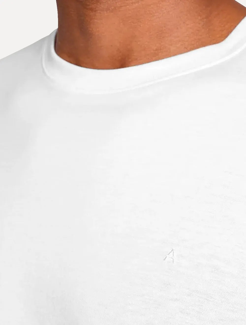 Camiseta Aramis Masculina Basic Lisa Mono Icon Branca
