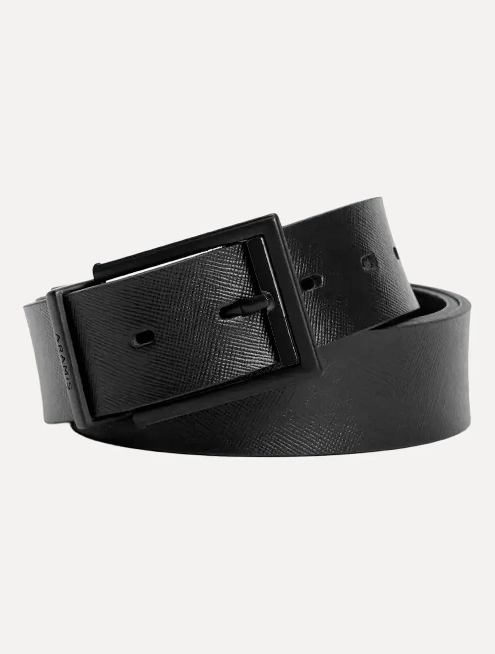 Cinto Aramis Masculino Couro Dupla Face EntWine Preto/Café