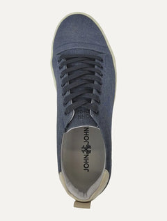 Tênis John John Masculino London Canvas Azul Mescla