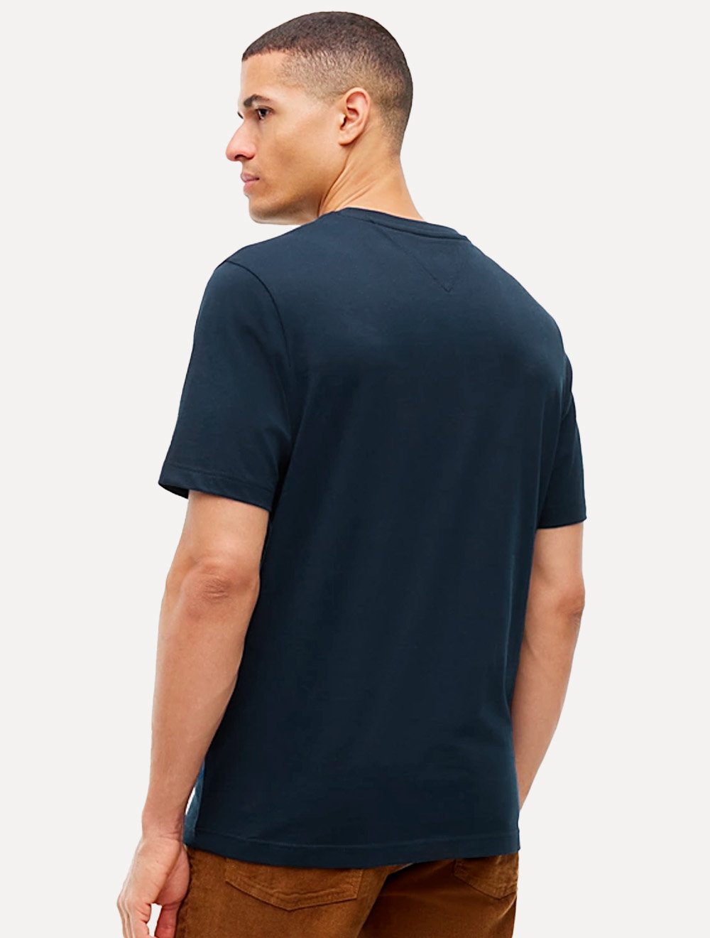 Camiseta Tommy Hilfiger Masculina Graphic Logo Washed Story Azul Marinho