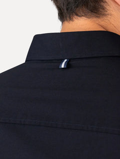 Camisa Original Penguin Masculina Regular Tricoline Bordado Azul Marinho