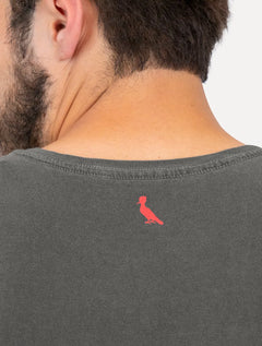 Camiseta Reserva Masculina Lisa Back Woodpecker Stoned Chumbo