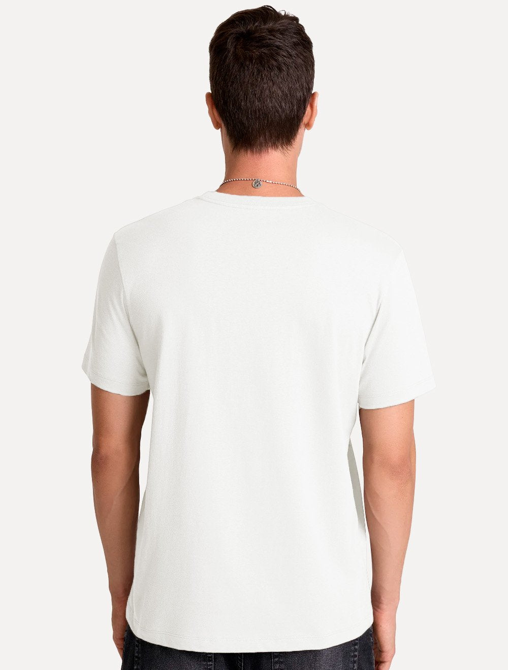Camiseta John John Masculina Regular Fit Brand Relief Branca