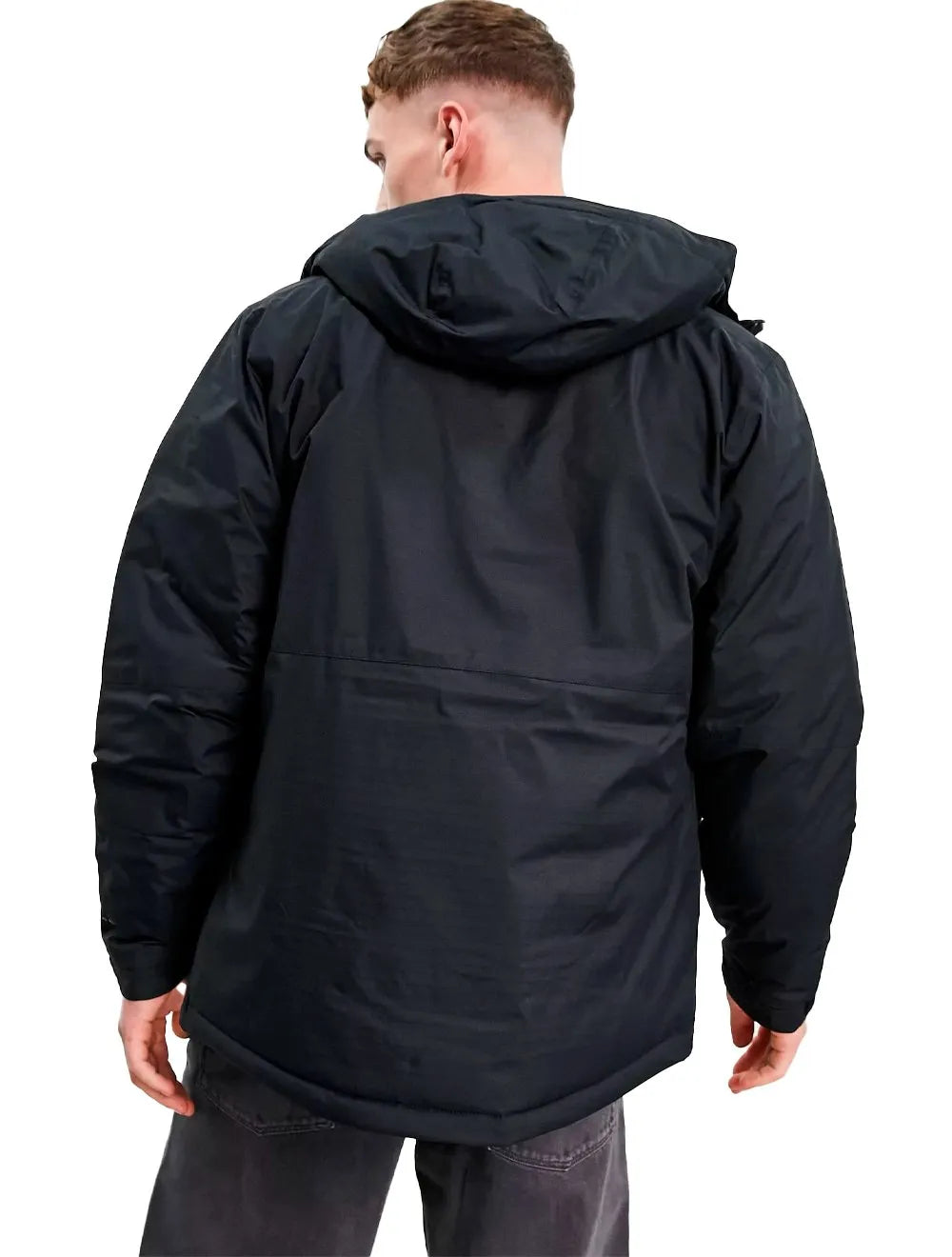Jaqueta Columbia Masculina Hoodie Oak Harbor Insulated Preta