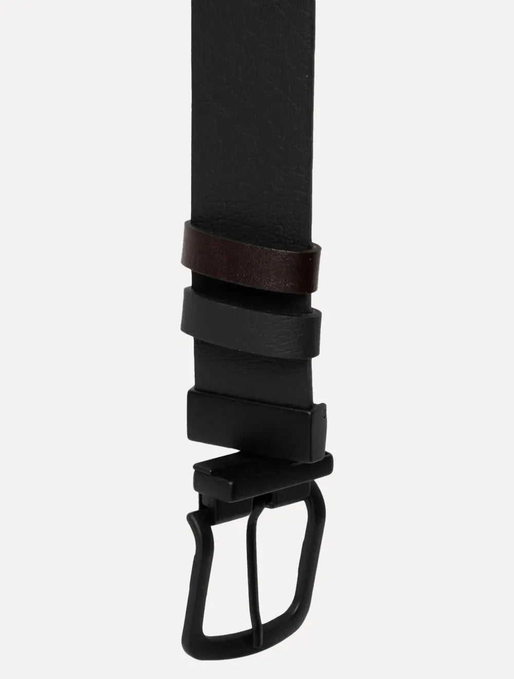 Cinto Aramis Masculino Couro Dupla Face Floater Italy Marrom Café/Preto	CI.01.0158 007/027