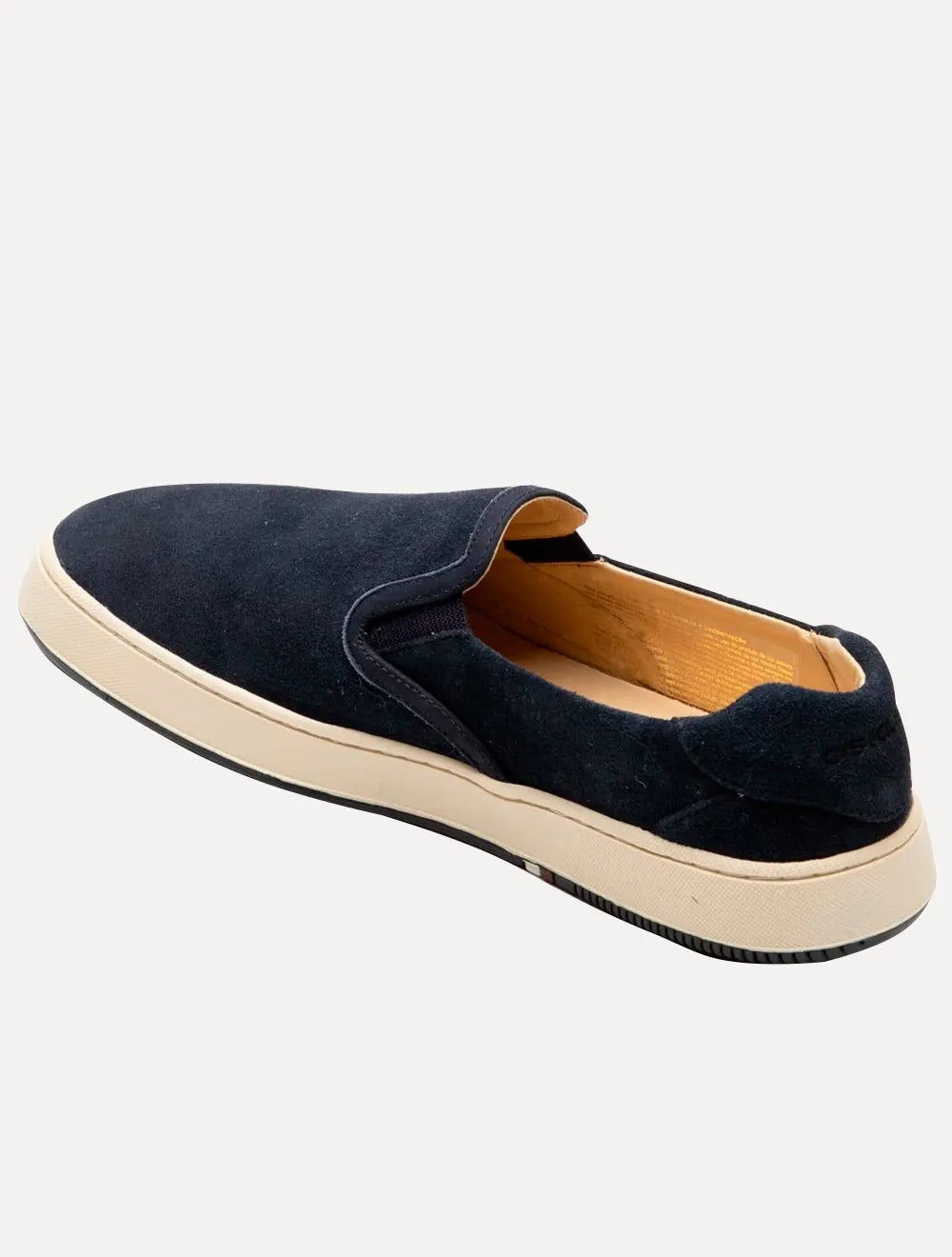 Tênis Osklen Masculino Slip on Bossanova Camurça Azul Marinho