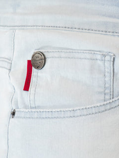 Bermuda Ellus Jeans Masculina First Light Blue Zetex Clara