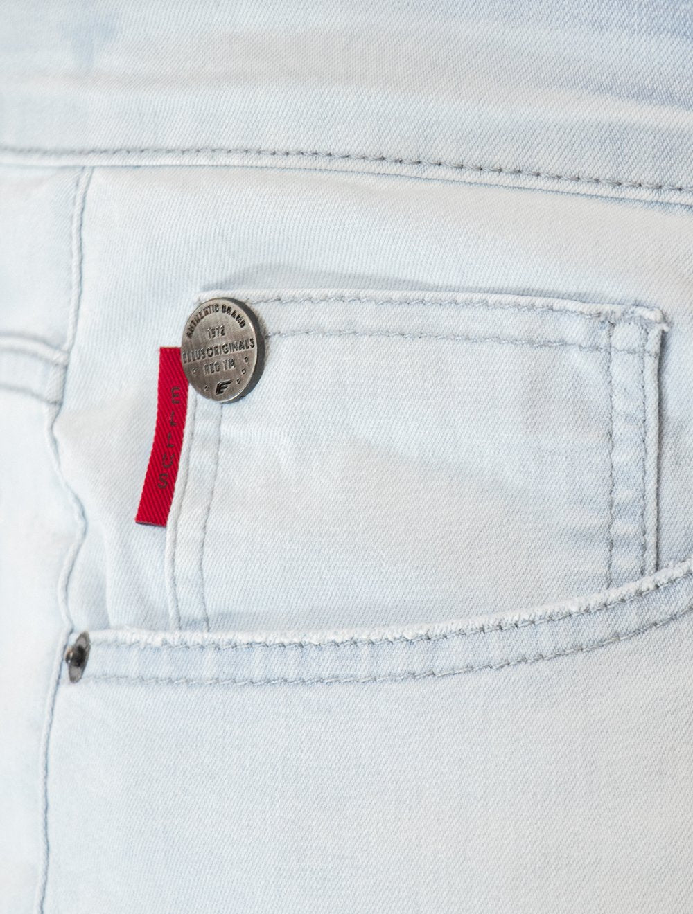 Bermuda Ellus Jeans Masculina First Light Blue Zetex Clara