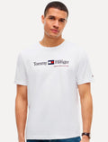 Camiseta Tommy Hilfiger Masculina Authentic Originals Branca