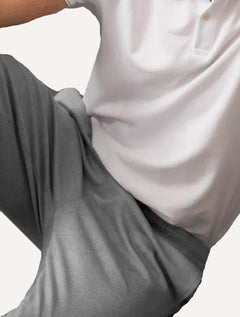 Calça Calvin Klein Masculino Moletom Jogger Cinza