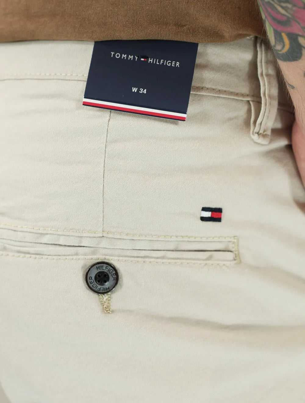 Bermuda Tommy Hilfiger Sarja Brooklyn 9in Areia
