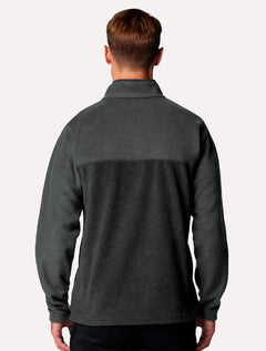 Blusa Columbia Masculina Fleece Steens Mountain Half Snap II Grafite