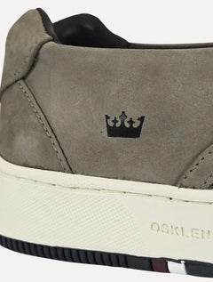 Tênis Osklen Masculino Slip On Iate Bossanova Oil Grafite