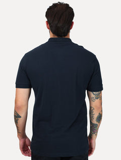Polo Aramis Masculina Regular Basic Piquet Surton Logo Azul Marinho
