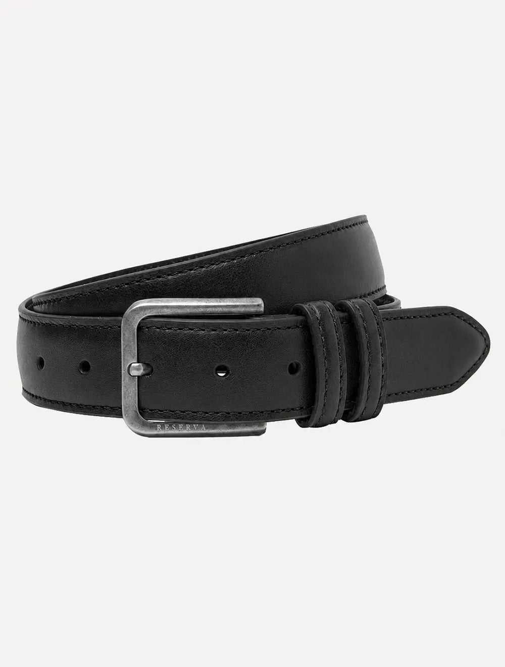 Cinto Reserva Masculino Couro Outlander Preto