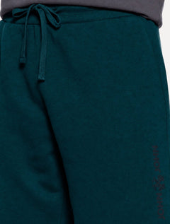 Bermuda John John Masculina Moletom New Basic Azul Petróleo