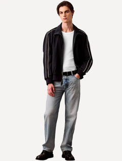 Kit Regatas Calvin Klein Underwear Masculina Ribana Lisa Branca/Preta 2UN