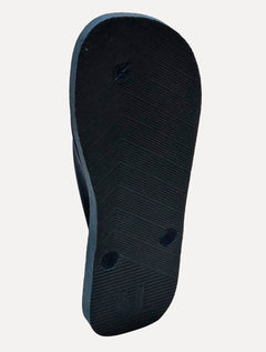 Chinelo Reserva Masculino Tira Azul Mar Script Azul Marinho