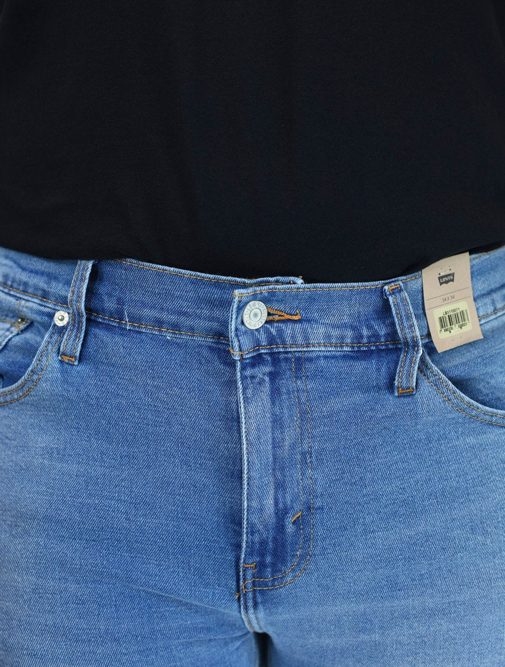 Calça Levis Jeans Masculina 511 Slim Light Blue Média