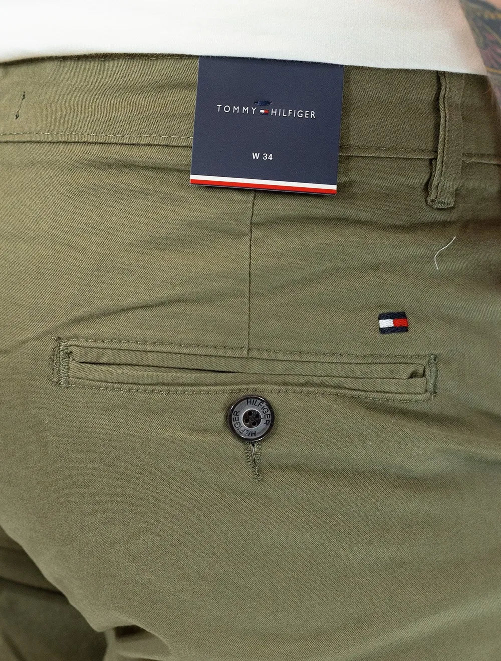 Bermuda Tommy Hilfiger Sarja Brooklyn 9in Verde Oliva