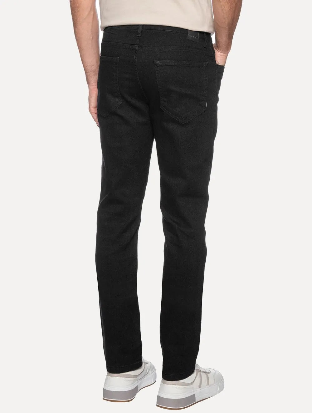 Calça Aramis Jeans Masculina Regular Black Kombat Preta