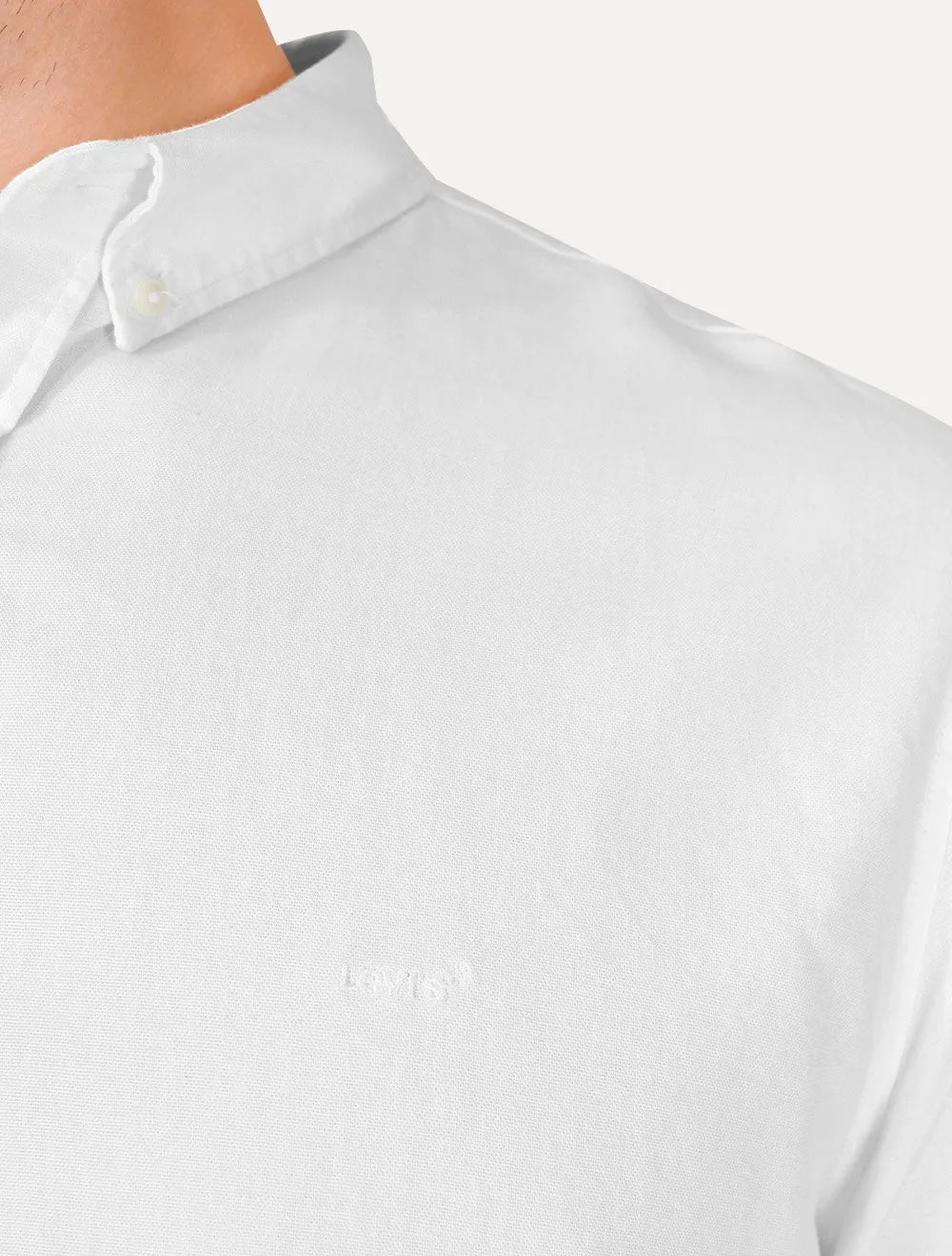 Camisa Levis Masculina Relaxed Oxford Authentic Button Down Branca