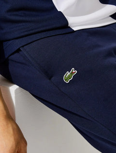 Calça Lacoste Masculina Moletom Sport Croco Icon Azul Marinho