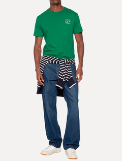 Camiseta Tommy Hilfiger Masculina Regular Stack Verde