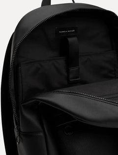 Mochila Tommy Hilfiger Flag Backpack Preta