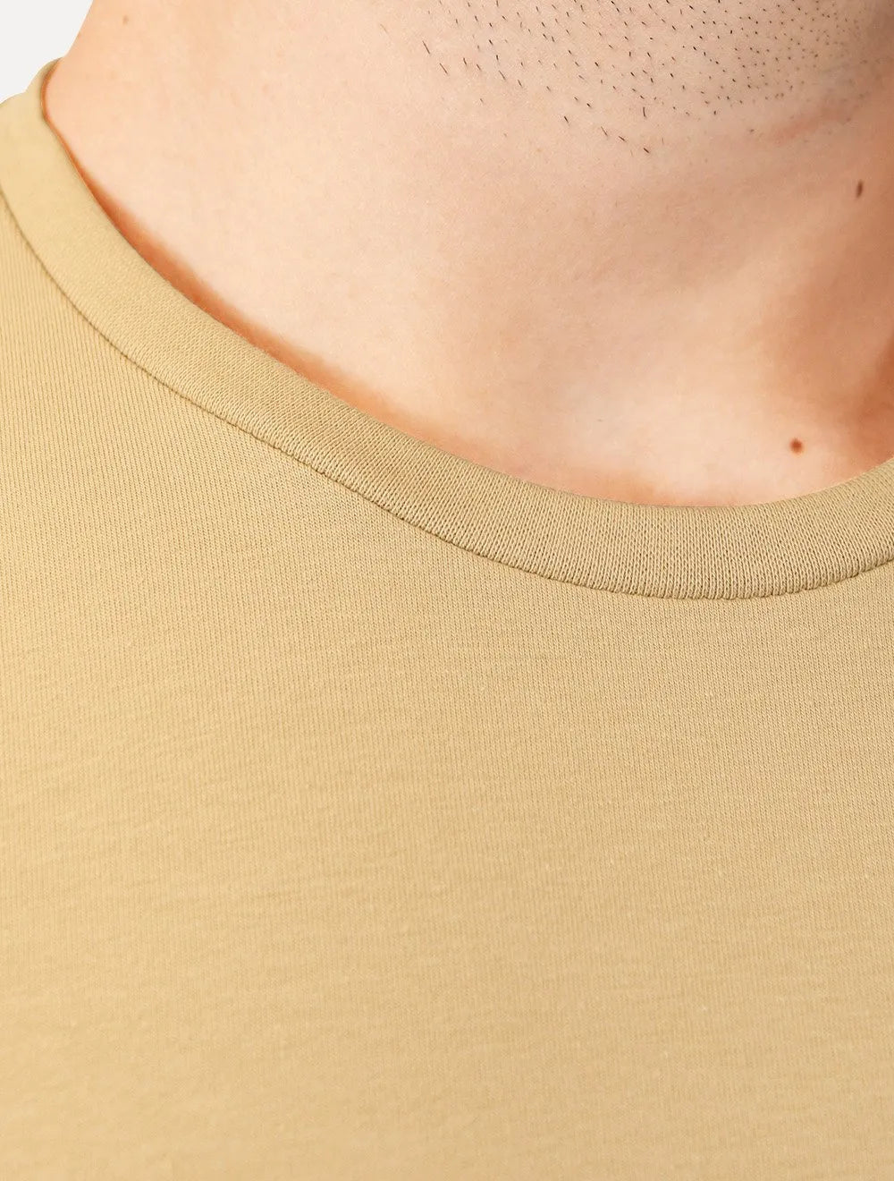 Camiseta King & Joe Masculina Cotton Premium Flex Cáqui 