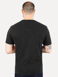 Camiseta Calvin Klein Masculina Piquet Orgânico Cotton Preta