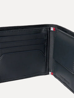 Carteira Tommy Hilfiger Masculina The Flag Mini CC Azul Marinho