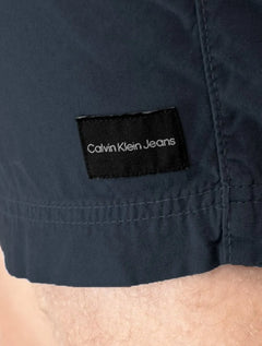 Short Calvin Klein Masculino Jeans Color Cós Elástico Azul Marinho