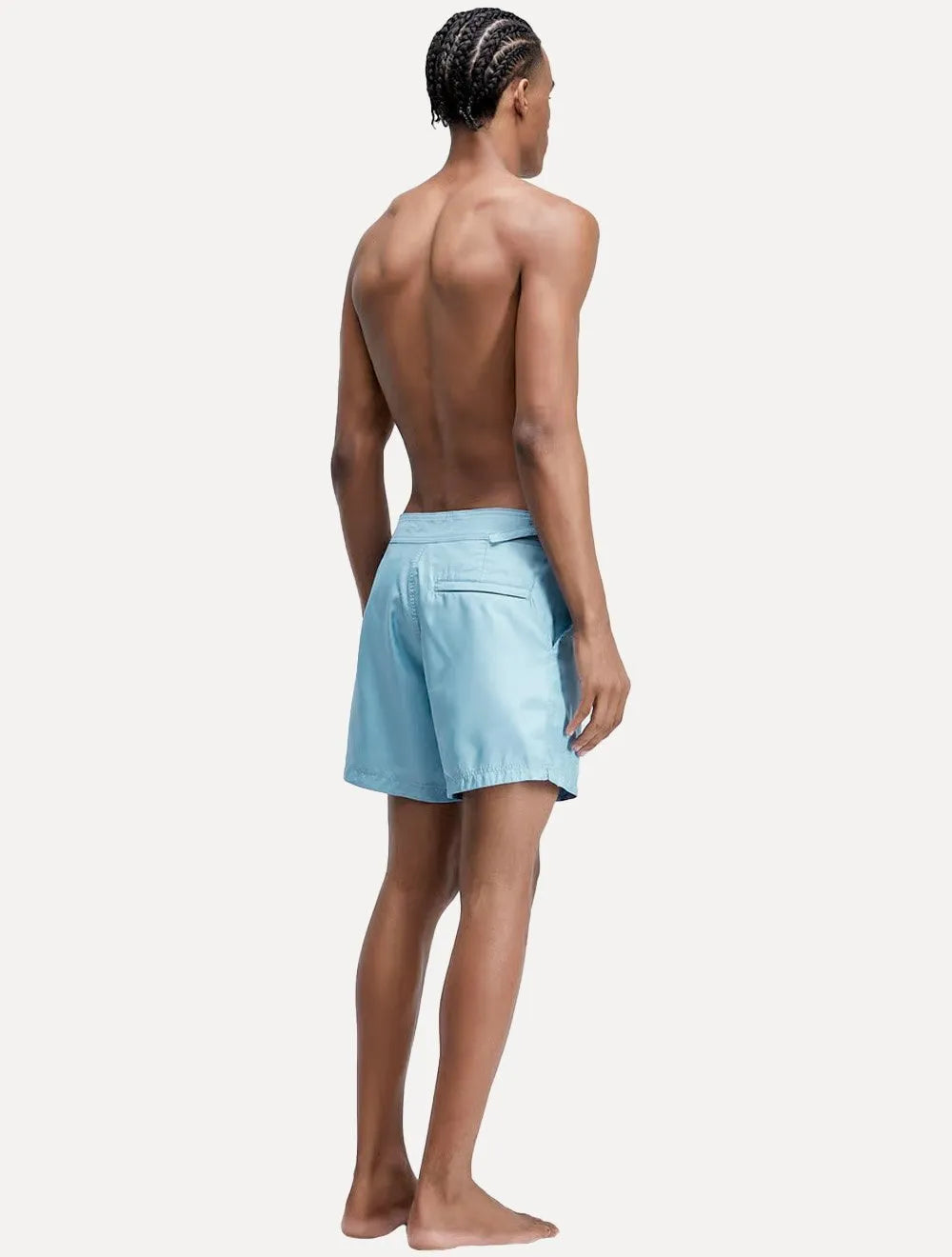 Short Osklen Masculino Beachwear Aquaone Ripstop Azul Claro