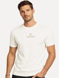 Camiseta John John Masculina Regular Fit Loft Off White