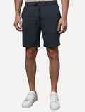 Bermuda Calvin Klein Masculina Essentials Linho Azul Marinho