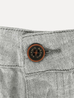 Bermuda Aramis Masculina Chino Fishbone Marinho