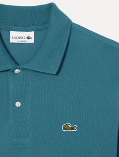 Polo Lacoste Masculina L.12.12 Azul Turquesa