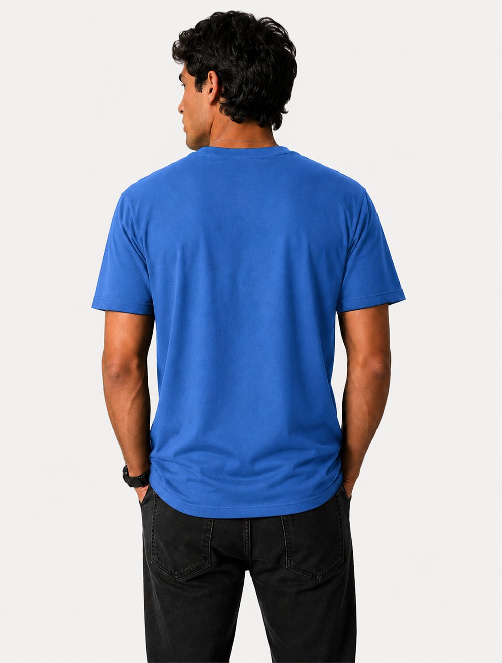 Camiseta John John Masculina Regular Fit Loft Azul Escuro