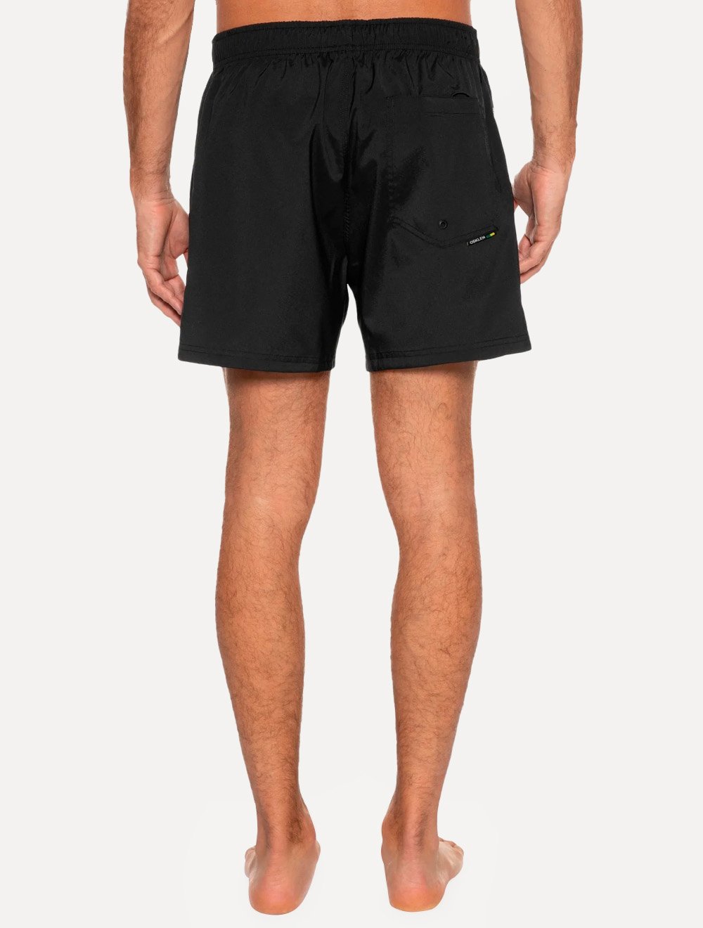 Short Osklen Masculino Beachwear New Aquaone Flex Preto