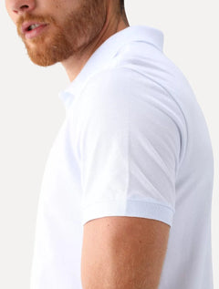 Polo Ellus Masculina Piquet Classic Branca