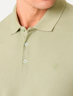 Polo Dudalina Masculina Piquet Essential Color Verde Claro