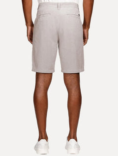 Bermuda Aramis Masculina Alfaiataria Textura Marrom Mescla